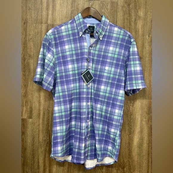 Tailorbyrd Other - NEW Tailor Byrd Plaid Short Sleeve Button Down